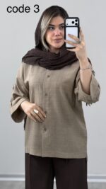 شومیز مدل یاسمین کد A-16 010002 - Image 5