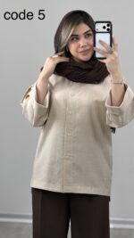 شومیز مدل یاسمین کد A-16 010002 - Image 7