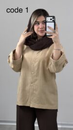 شومیز مدل یاسمین کد A-16 010002 - Image 3