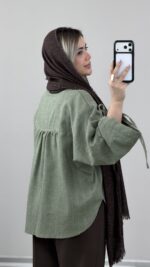 شومیز مدل برفین کد 09928 A-14 - Image 3