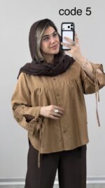 شومیز مدل برفین کد 09928 A-14 - Image 7
