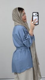 شومیز مدل کارولی کد 09995 A-11 - Image 3