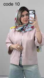 شومیز لینن مدل بلا کد 010004 A-19 - Image 4