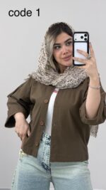 شومیز لینن مدل بلا کد 010004 A-19 - Image 10