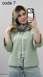 شومیز لینن مدل بلا کد 010004 A-19 - Image 2