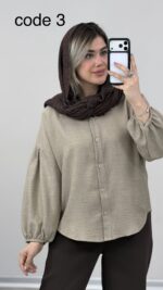 شومیز مدل صبرا کد 010006 A-5 - Image 7