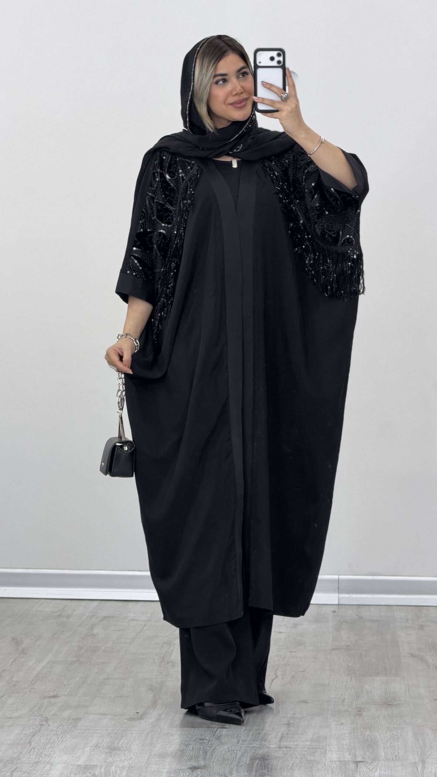 IMG_3140 عبا مزونی مدل مانوش کد 010011 A-8 - Image 1