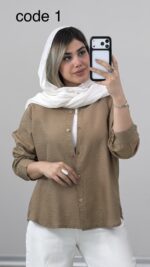 شومیز مدل سنا  کد 010028 B-5 - Image 6