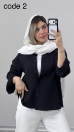 شومیز مدل سنا  کد 010028 B-5 - Image 4