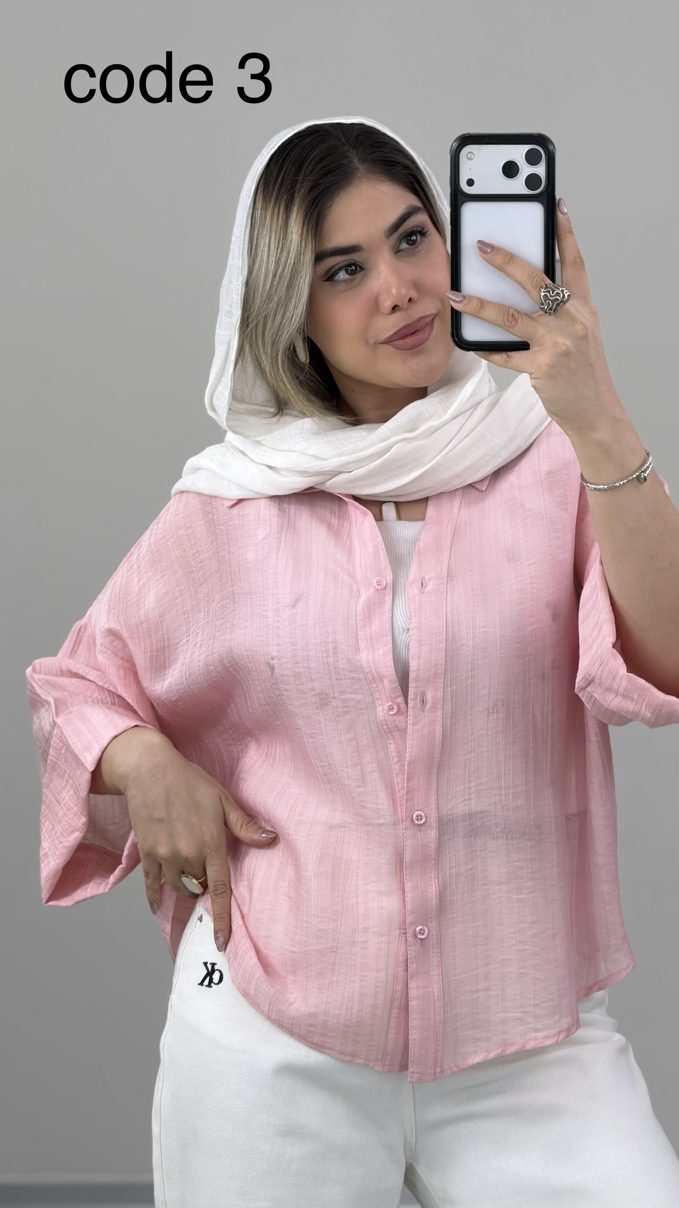IMG_3419 شومیز مدل لوریا کد 09843 A-4 - Image 1