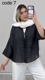 شومیز مدل لوریا کد 09843 A-4 - Image 4