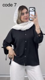 شومیز استین گتر کد 010031 A-10 - Image 9