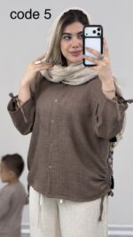شومیز استین گتر کد 010031 A-10 - Image 3