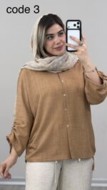 شومیز استین گتر کد 010031 A-10 - Image 5