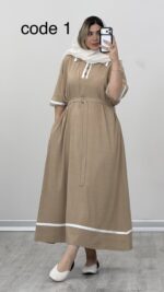 پیراهن سیلک آرتمیس کد 010038 A-13 - Image 4
