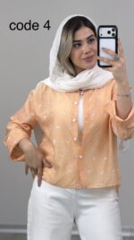 شومیز و تاپ کد 010041 A-8 - Image 4