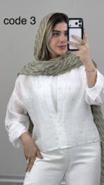 شومیز و تاپ کد 010041 A-8 - Image 6