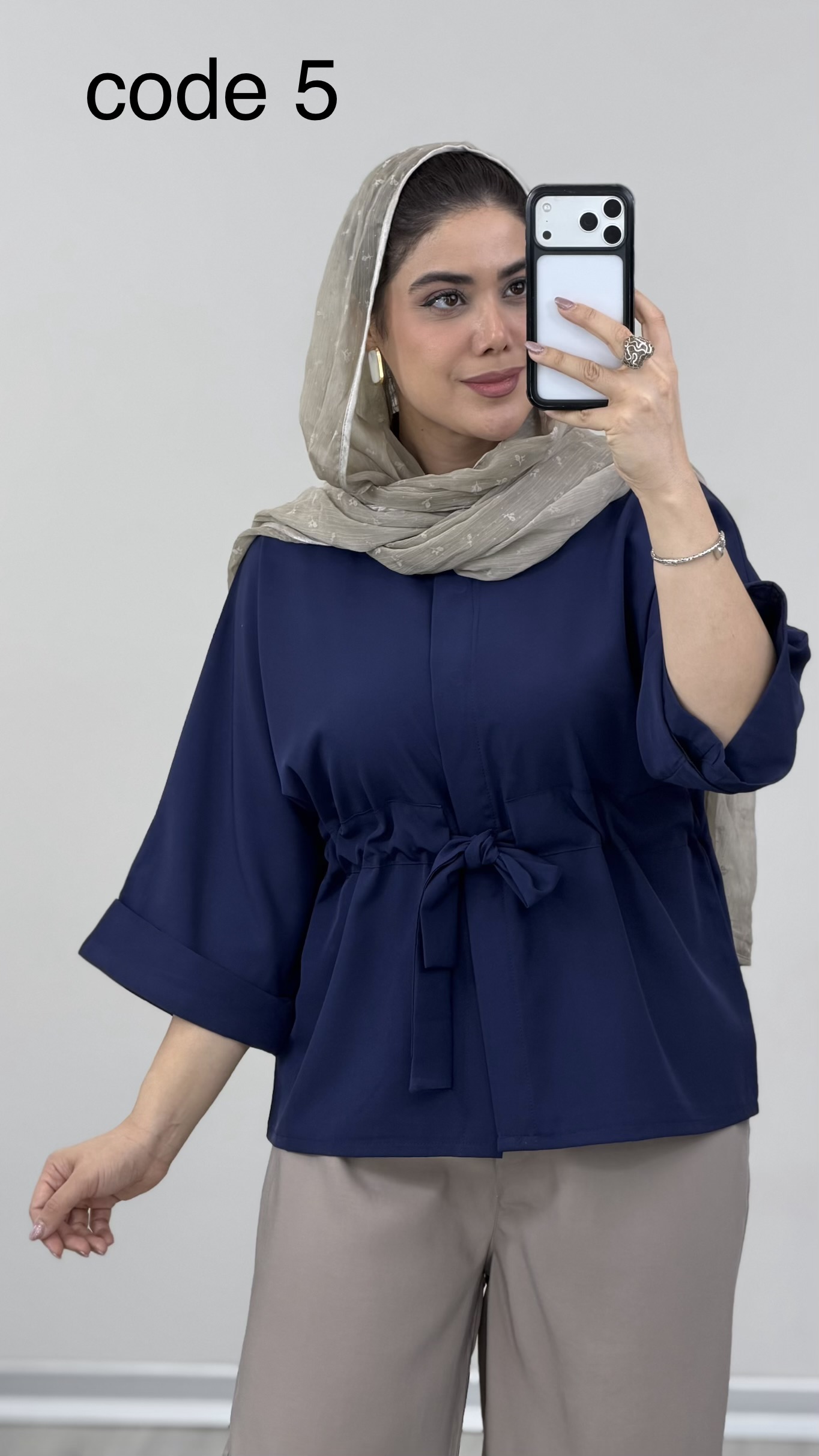IMG_3717 شومیز مدل تیلا کد 010061 A-6 - Image 1