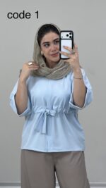 شومیز مدل تیلا کد 010061 A-6 - Image 2