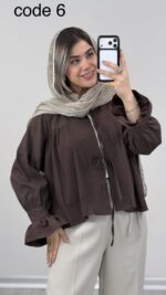 شومیز سیلک الیزا کد 010074 A-8