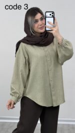 شومیز مدل روشان کد 010062 A-2 - Image 5