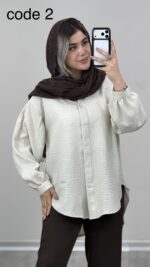 شومیز مدل روشان کد 010062 A-2 - Image 2