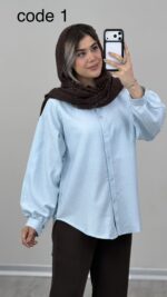 شومیز مدل روشان کد 010062 A-2 - Image 4