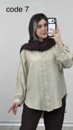 شومیز مدل روشان کد 010062 A-2 - Image 8