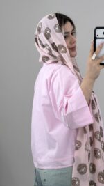 شومیز استیکردار کد 010013 A-7 - Image 9