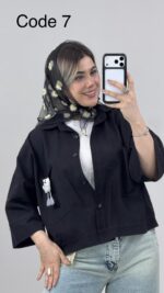 شومیز استیکردار کد 010013 A-7 - Image 6