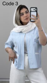 شومیز سیلک پانیسا کد 010016 A-19 - Image 4