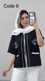 شومیز سیلک پانیسا کد 010016 A-19 - Image 6