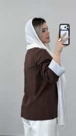 کت لینن مانیسا کد 010020 A-9 - Image 6