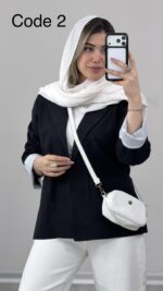 کت لینن مانیسا کد 010020 A-9 - Image 9