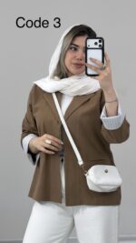 کت لینن مانیسا کد 010020 A-9 - Image 5