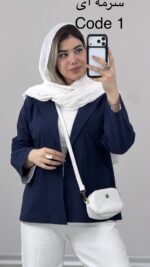 کت لینن مانیسا کد 010020 A-9 - Image 2