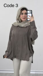 شومیز مدل مهناز کد 010032 B-10 - Image 2