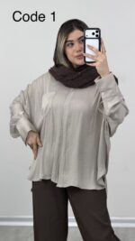شومیز مدل مهناز کد 010032 B-10 - Image 4