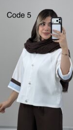 شومیز مزونی هورسا کد 010017 A-16