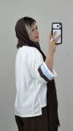 شومیز مزونی هورسا کد 010017 A-16 - Image 9