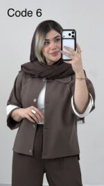 شومیز مزونی هورسا کد 010017 A-16 - Image 6
