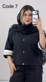 شومیز مزونی هورسا کد 010017 A-16 - Image 4
