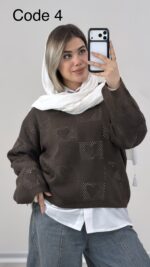 بلوز بافت قلبی کد 010036 B-12