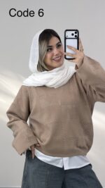 بلوز بافت قلبی کد 010036 B-12 - Image 2