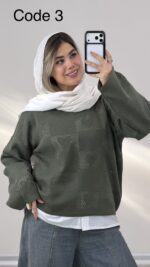 بلوز بافت قلبی کد 010036 B-12 - Image 3