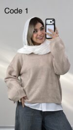 بلوز بافت قلبی کد 010036 B-12 - Image 4
