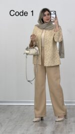 کت و شلوار مزونی سایرا کد 010066 A-7 - Image 6