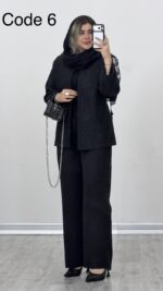 کت و شلوار مزونی سایرا کد 010066 A-7 - Image 3