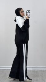 بلوز و شلوار بافت نلیا کد 010143 B-6 - Image 8