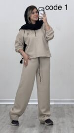 بلوز نیم زیپ و شلوار POLO کد 010199 A-9 - Image 7